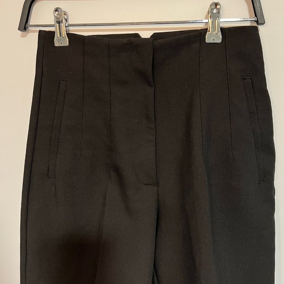 Zara High Waist Pants Black Small - Picture 7 of 10